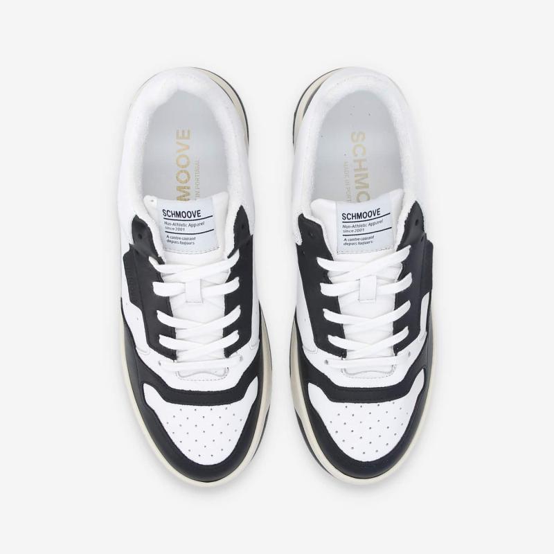 SMATCH NEW TRAINER M - NAPPA -  BLANC/NOIR